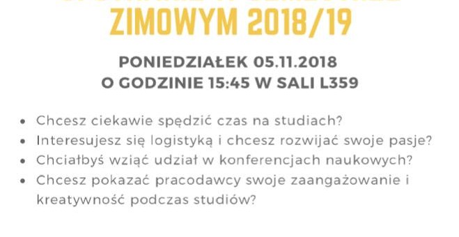 Zaproszenie na spotkanie SKNL